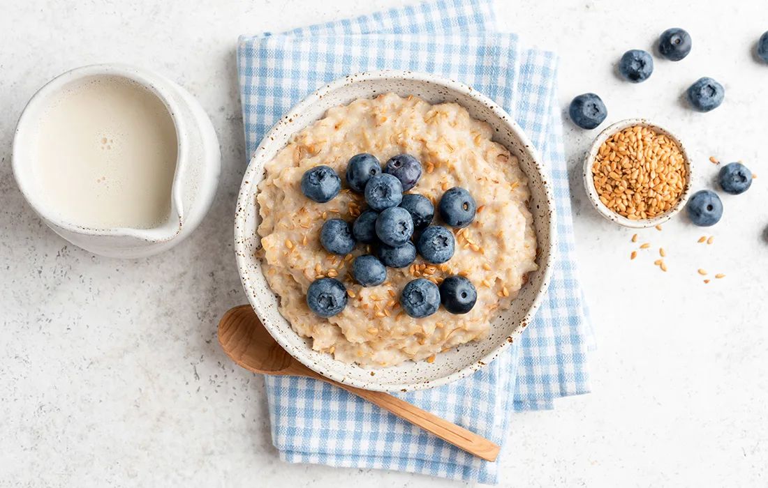 Avena con frutas